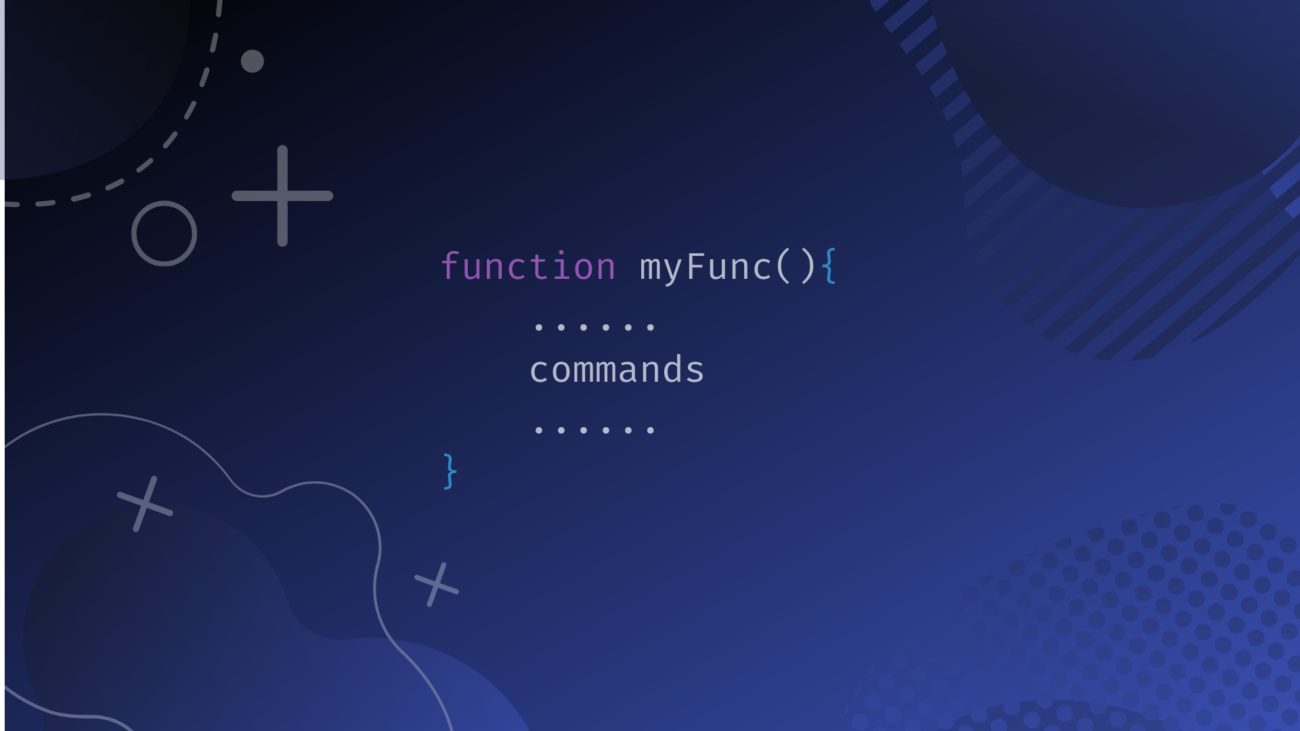 Bash Functions illustration