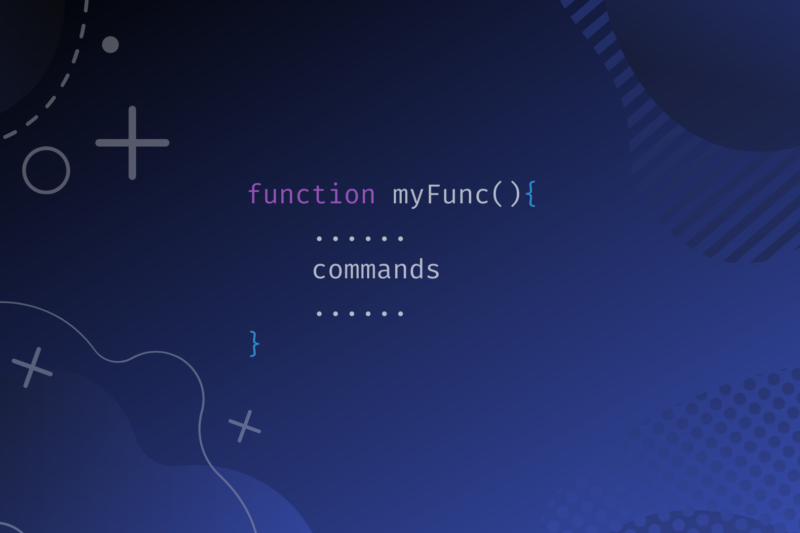 Bash Functions illustration