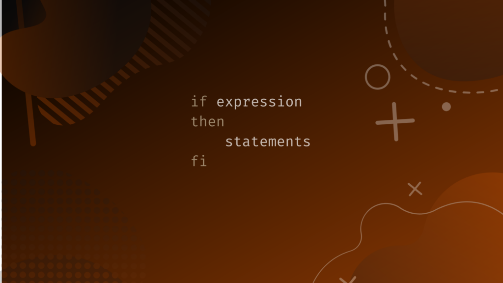 Bash if...else Statement illustration