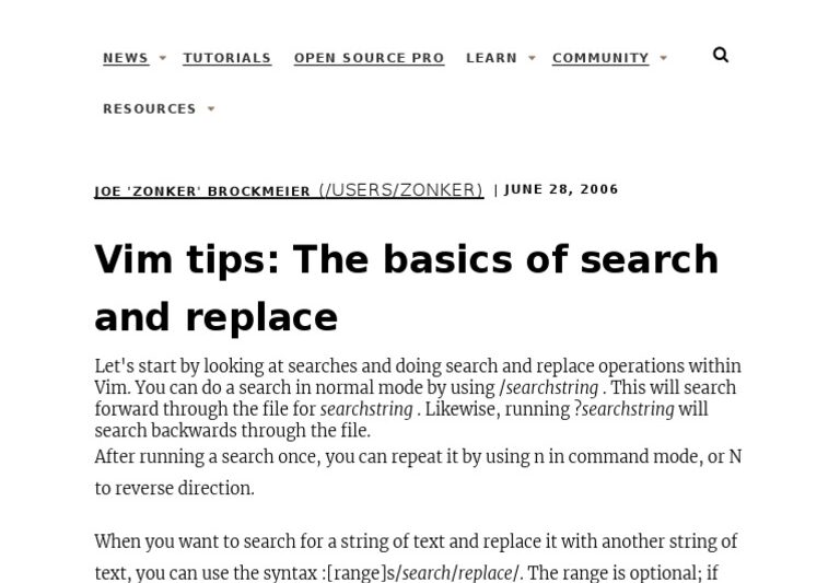 Master Find And Replace In Vim / Vi: Your Ultimate Guide