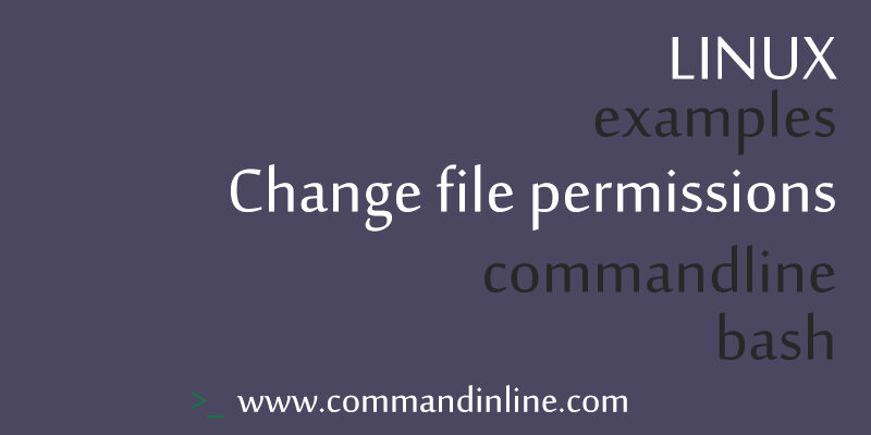 How to Change File Permissions in Linux (chmod command) illustration