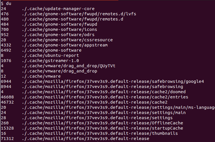 How to Get the Size of a Directory in Linux example