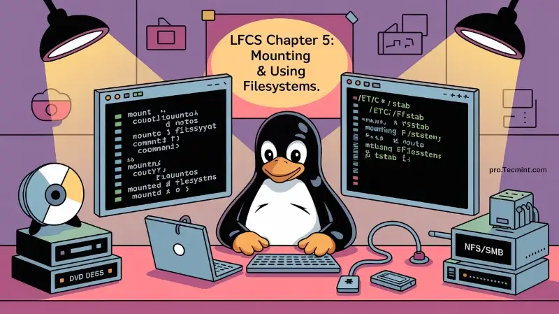 How to Mount and Unmount File Systems in Linux example