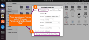 How to Recursively Change the File's Permissions in Linux example
