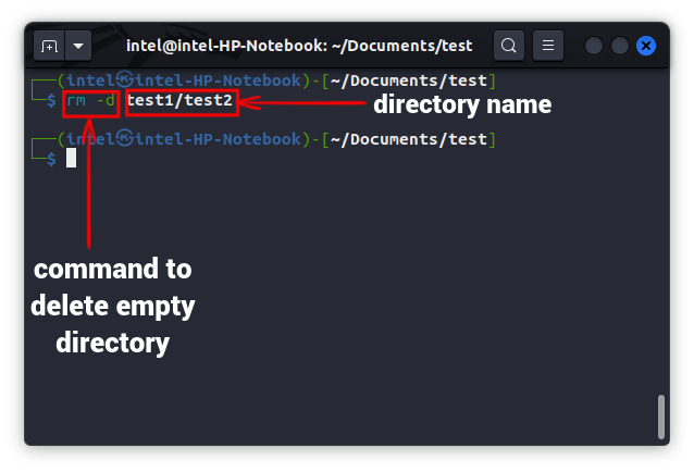 How to Remove (Delete) Directory in Linux example