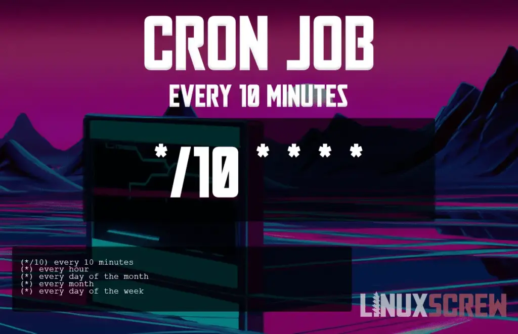 How to Run Cron Jobs Every 5, 10, or 15 Minutes example