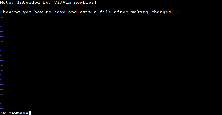 How to Save a File in Vim / Vi and Quit the Editor illustration