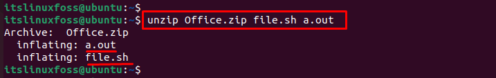 How to Unzip Files in Linux illustration