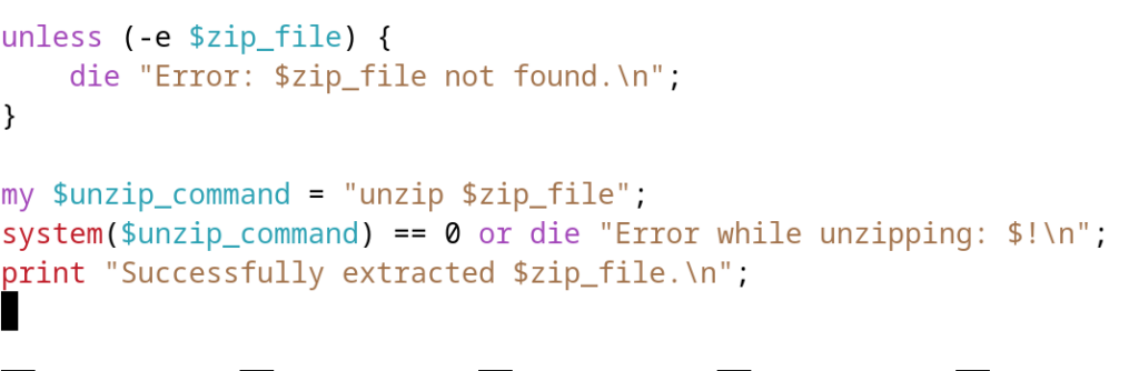How to Unzip Files in Linux example