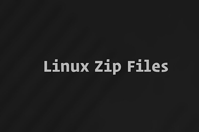 How to Zip Files and Directories in Linux illustration