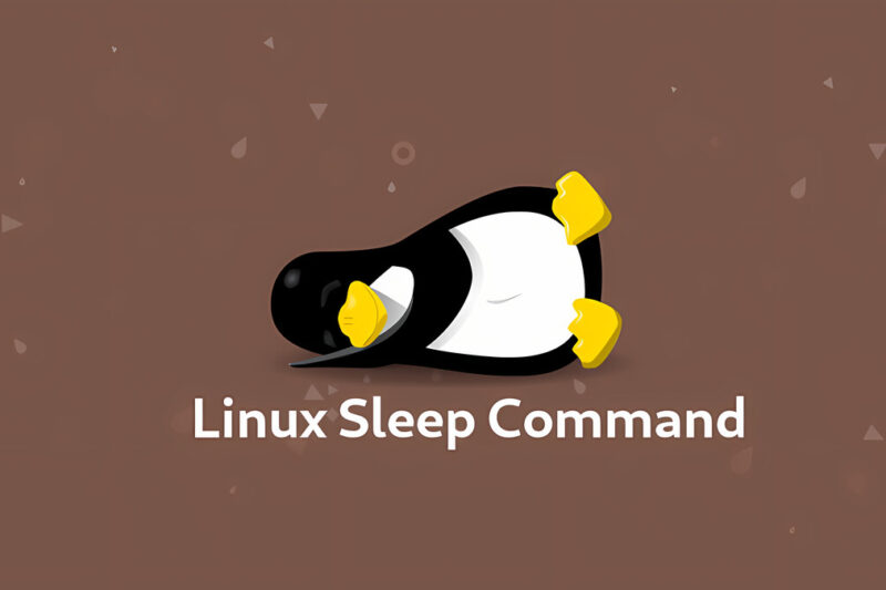 Linux Sleep Command (Pause a Bash Script) illustration