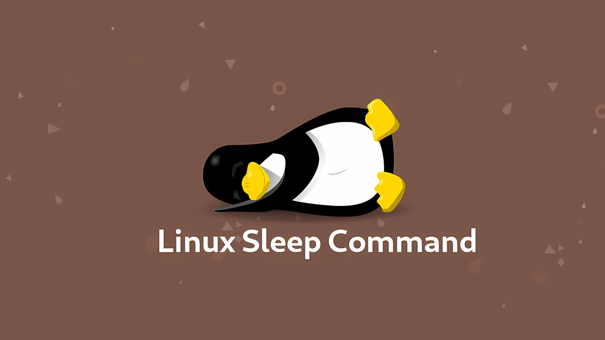 Linux Sleep Command (Pause a Bash Script) illustration