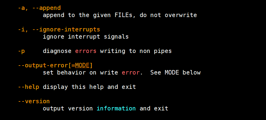 Linux Tee Command with Examples example