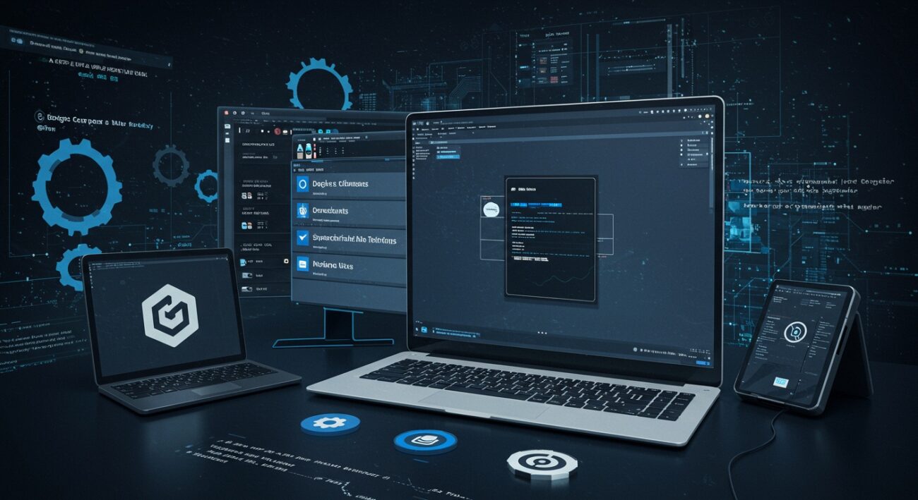 docker compose tutorial beginners illustration