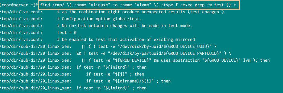 grep search string in files recursive illustration