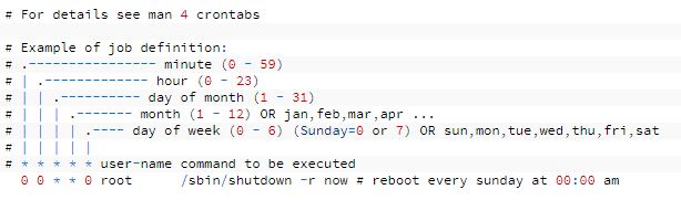 scheduling a cron job visual guide
