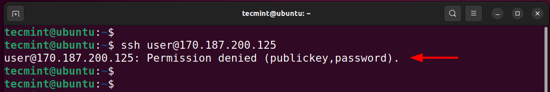 ssh permission denied publickey illustration